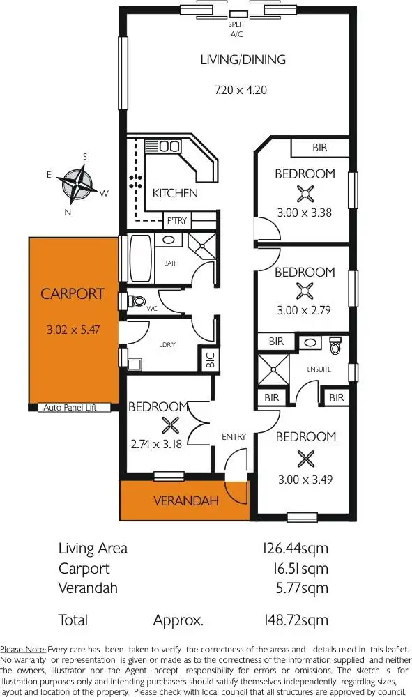 Floorplan of Homely house listing, 8 Export Lane, Mawson Lakes SA 5095