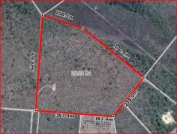 Floorplan of Homely land listing, 4610 Fog Bay Road, Dundee Forest NT 840