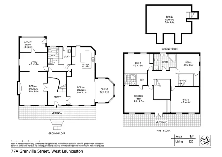 Floorplan of Homely house listing, 77a Granville Street, West Launceston TAS 7250