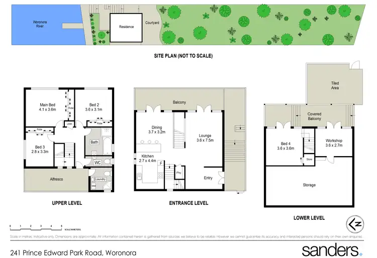 Floorplan of Homely house listing, 241 Prince Edward Park Road, Woronora NSW 2232
