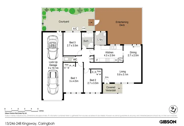 Floorplan of Homely villa listing, 13/246-248 Kingsway, Caringbah NSW 2229