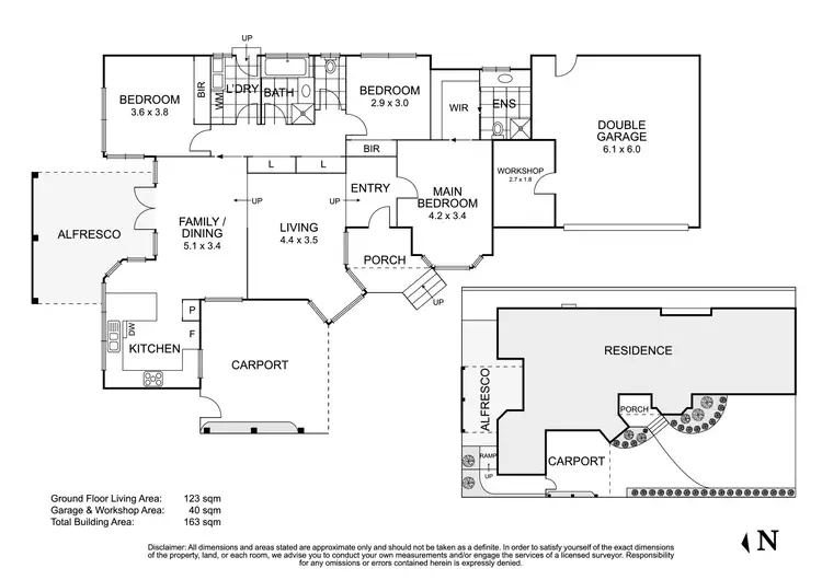 Floorplan of Homely unit listing, 2/13 Buena Vista Drive, Montmorency VIC 3094