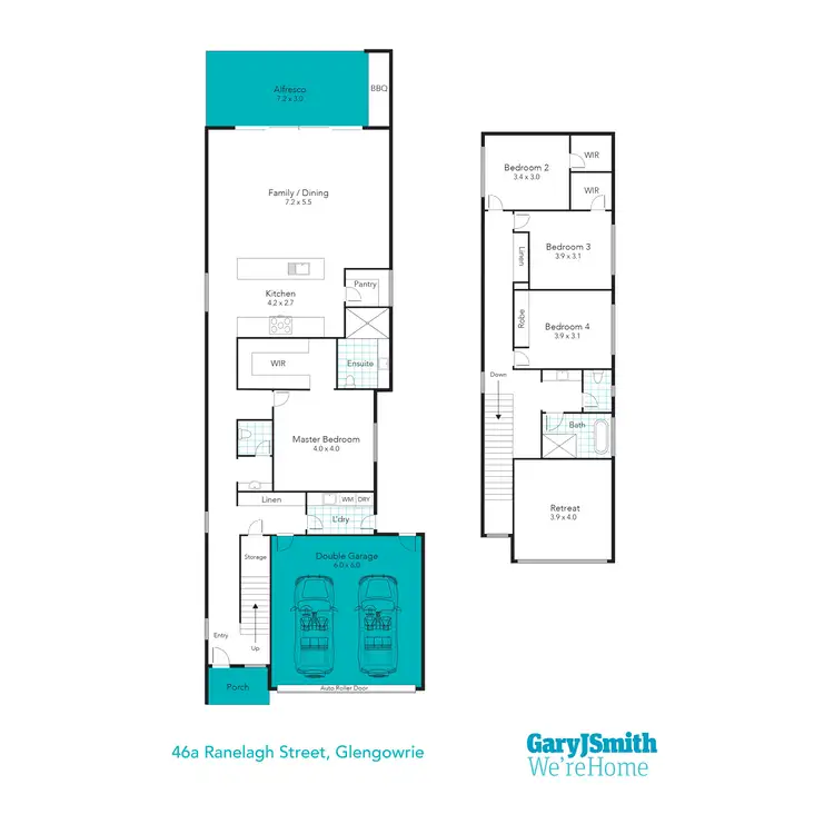 Floorplan of Homely house listing, 46a Ranelagh Street, Glengowrie SA 5044