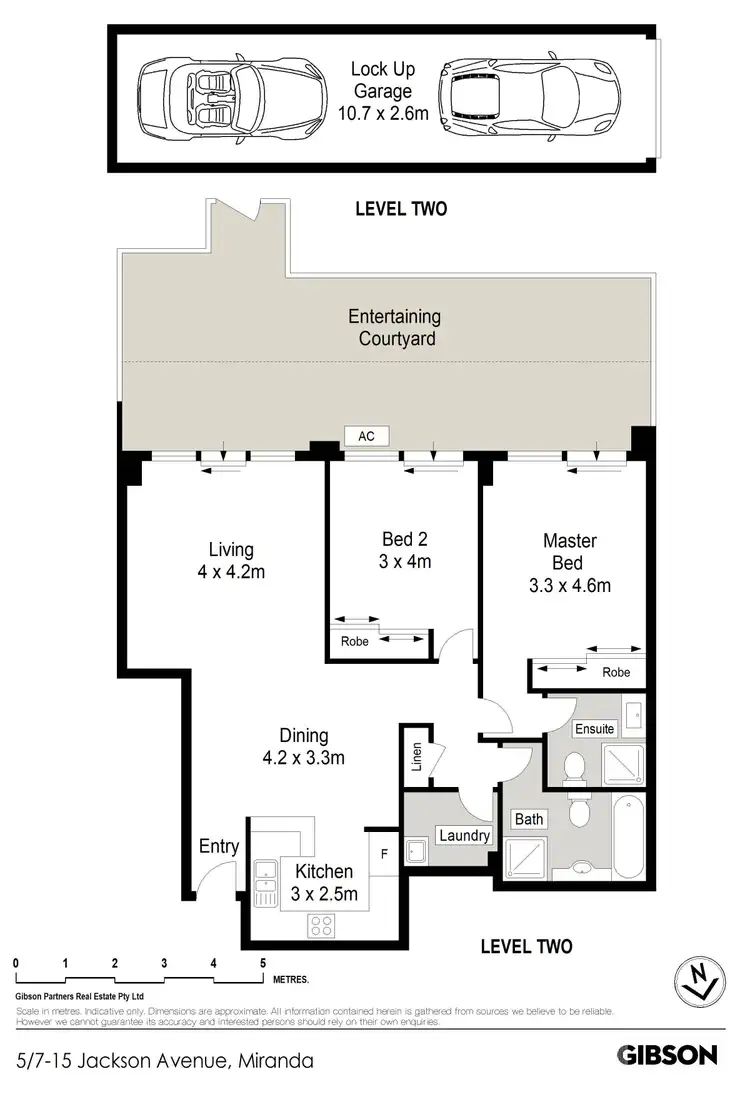 Floorplan of Homely unit listing, 5/7-15 Jackson Avenue, Miranda NSW 2228