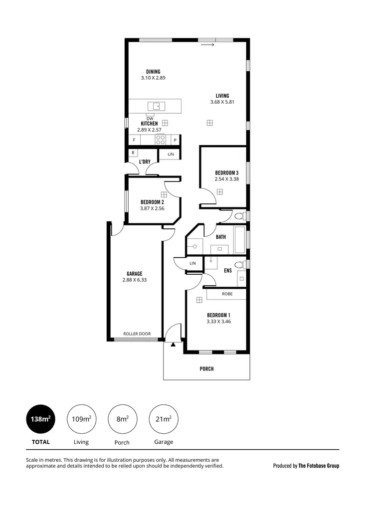 Floorplan of Homely house listing, 7B Walpole Street, Davoren Park SA 5113