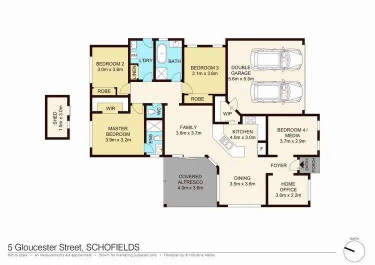 Floorplan of Homely house listing, 5 Gloucester Street, Schofields NSW 2762