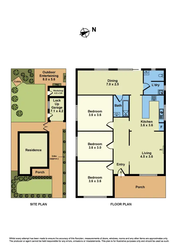 Floorplan of Homely house listing, 9 Willey Street, Sunshine North VIC 3020