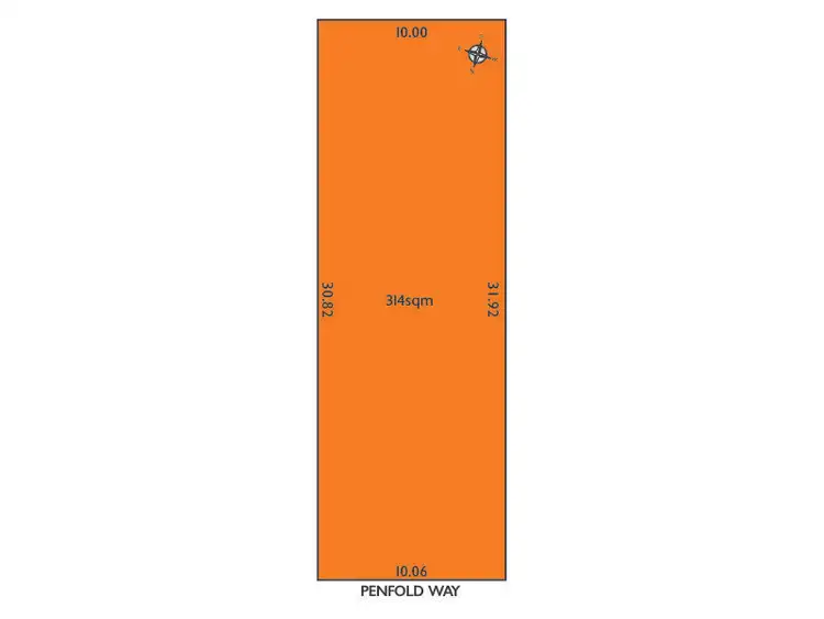Floorplan of Homely land listing, 21 Penfold Way, Mclaren Vale SA 5171