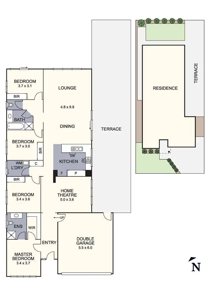 Floorplan of Homely house listing, 4 Beagle Street, Cranbourne East VIC 3977