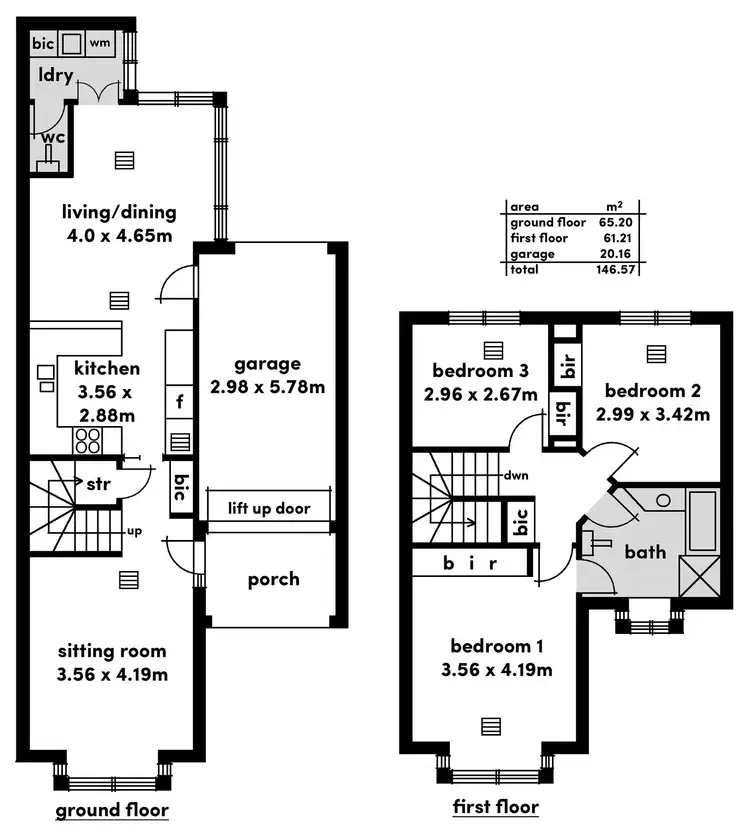 Floorplan of Homely house listing, 16 Horwood Close, Mile End SA 5031