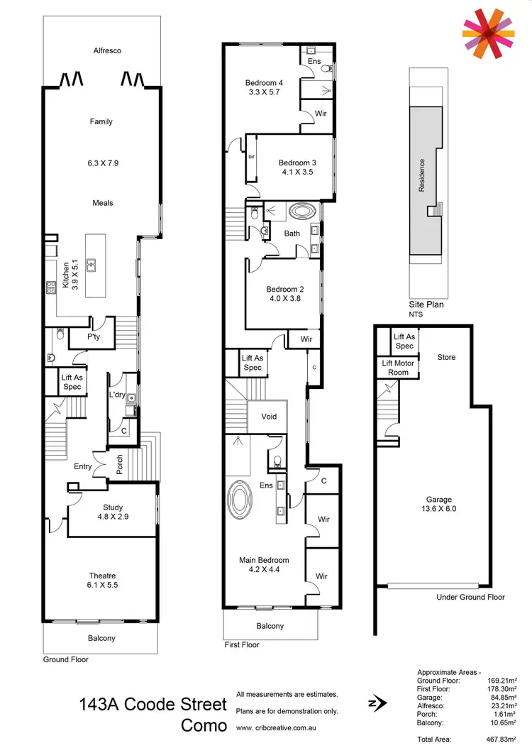 Floorplan of Homely house listing, 143A Coode Street, Como WA 6152