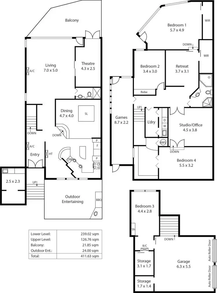 Floorplan of Homely house listing, 17 Bayview Crescent, Beaumont SA 5066