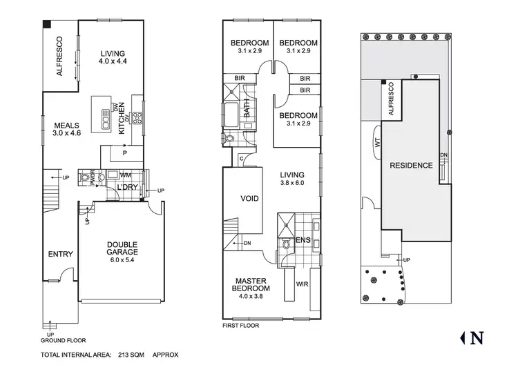 Floorplan of Homely house listing, 41 Spectrum Way, Coburg North VIC 3058