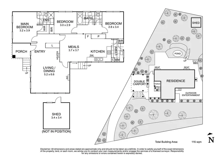 Floorplan of Homely house listing, 1 Valonia Drive, Eltham VIC 3095