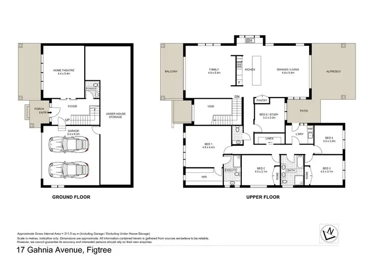 Floorplan of Homely house listing, 17 Gahnia Avenue, Figtree NSW 2525