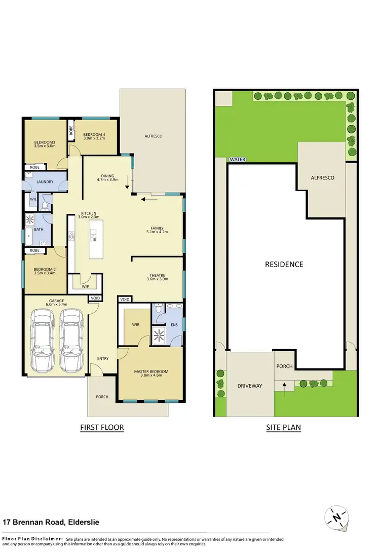 Floorplan of Homely house listing, 17 Brennan Road, Elderslie NSW 2570