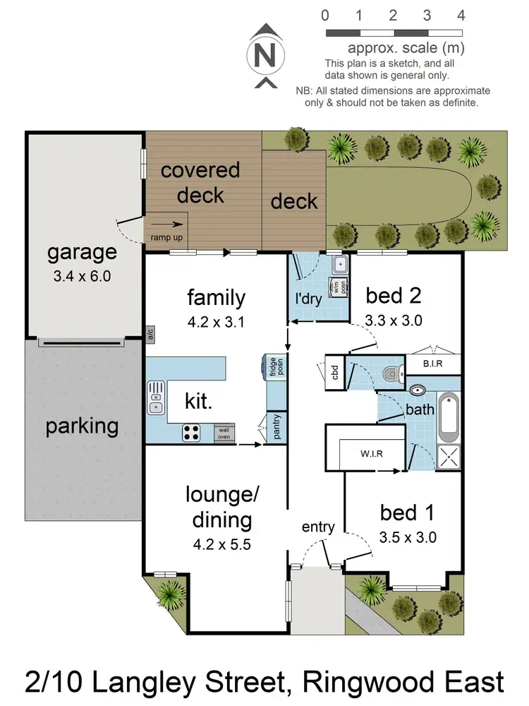 Floorplan of Homely unit listing, 2/10 Langley Street, Ringwood East VIC 3135