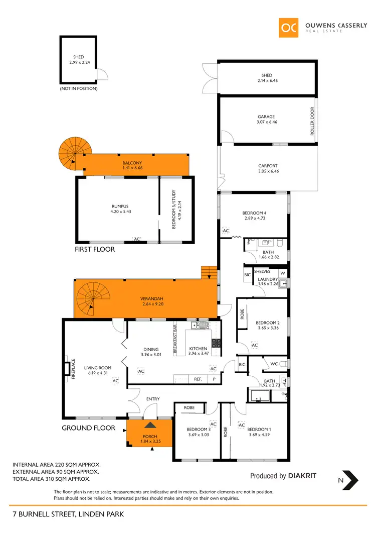 Floorplan of Homely house listing, 7 Burnell Street, Linden Park SA 5065