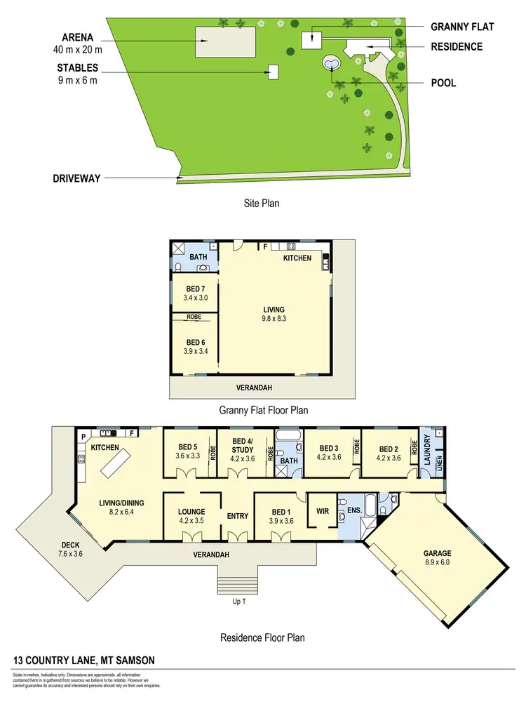 Floorplan of Homely house listing, 13 Country Lane, Mount Samson QLD 4520