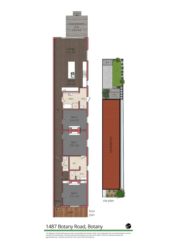 Floorplan of Homely house listing, 1487 Botany Road, Botany NSW 2019