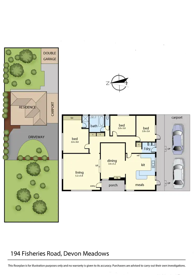 Floorplan of Homely house listing, 194 Fisheries Road, Devon Meadows VIC 3977