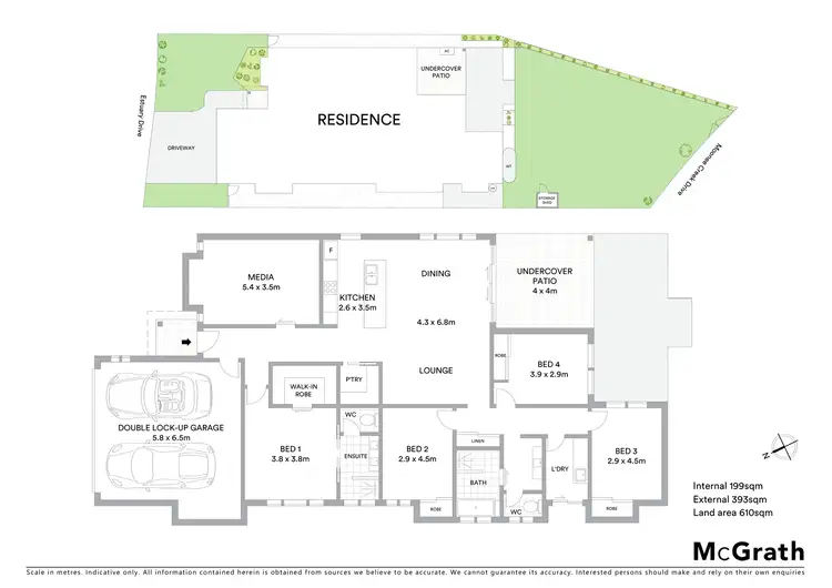 Floorplan of Homely house listing, 2A Estuary Drive, Moonee Beach NSW 2450