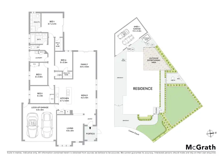 Floorplan of Homely house listing, 5 Loxton Court, Miners Rest VIC 3352