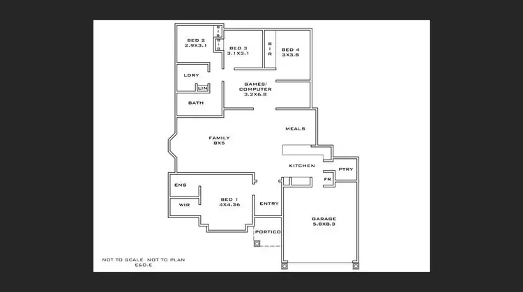 Floorplan of Homely house listing, 42 Kardan Circuit, Karawara WA 6152