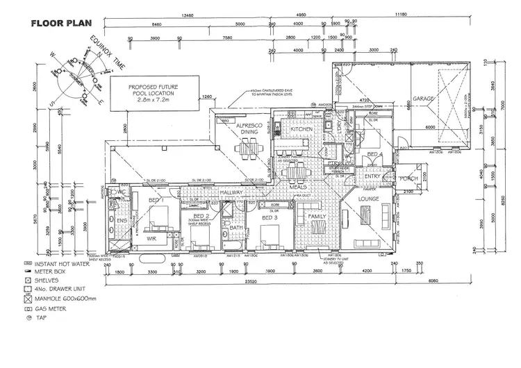 Floorplan of Homely house listing, 19 Waterview Drive, White Hills VIC 3550