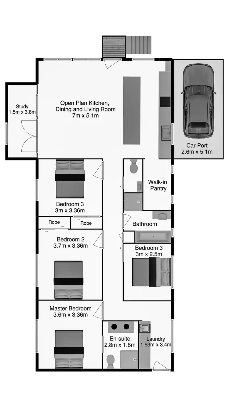 Floorplan of Homely house listing, 114 Cardiff Road, Darra QLD 4076
