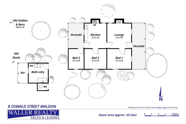 Floorplan of Homely house listing, 8 Oswald Street, Maldon VIC 3463