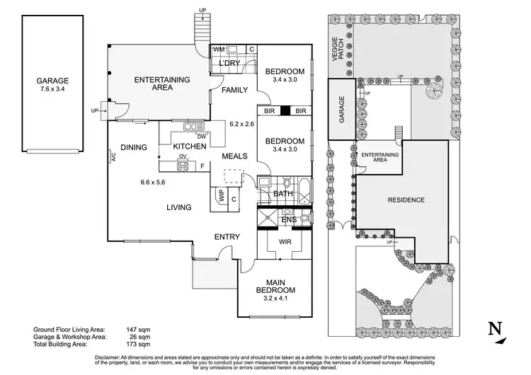 Floorplan of Homely house listing, 22 Mincha Avenue, Templestowe Lower VIC 3107