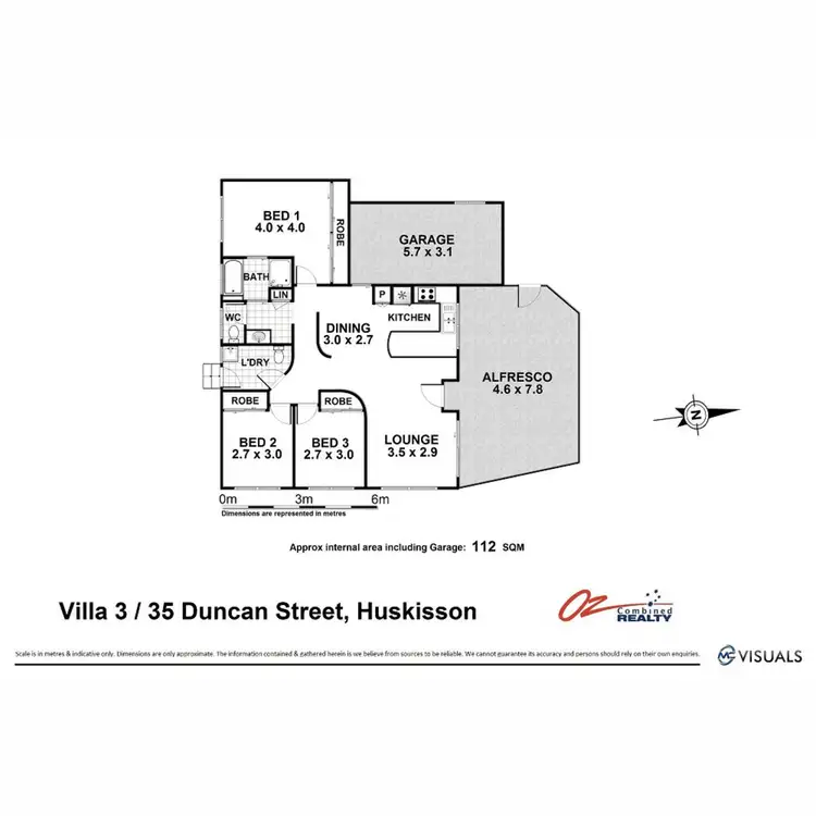 Floorplan of Homely villa listing, 3/35. Duncan Street, Huskisson NSW 2540
