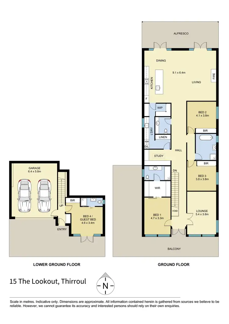 Floorplan of Homely house listing, 15 The Lookout, Thirroul NSW 2515