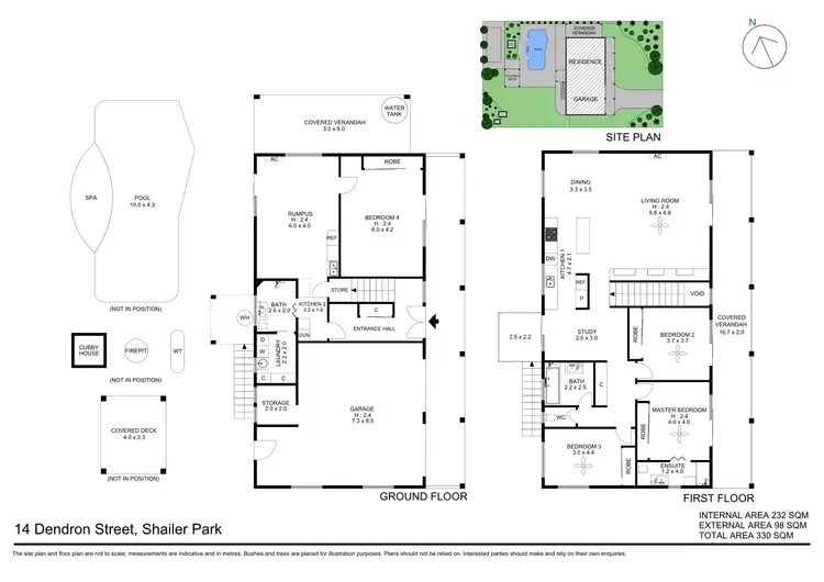 Floorplan of Homely house listing, 14 Dendron Street, Shailer Park QLD 4128