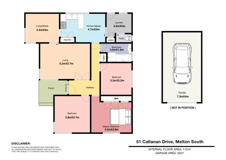 Floorplan of Homely house listing, 51 Callanan Drive, Melton South VIC 3338