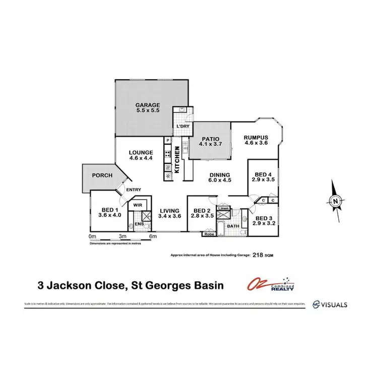 Floorplan of Homely house listing, 3 Jackson Close, St Georges Basin NSW 2540