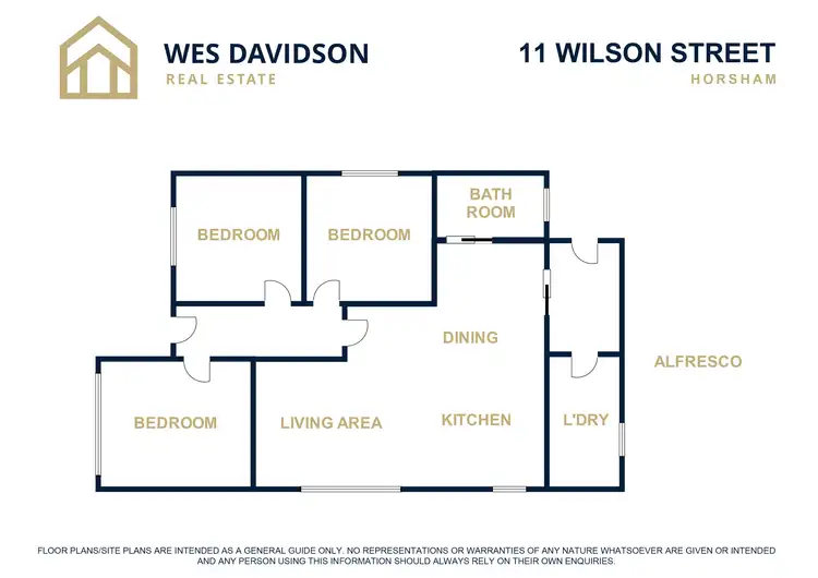 Floorplan of Homely house listing, 11 Wilson Street, Horsham VIC 3400
