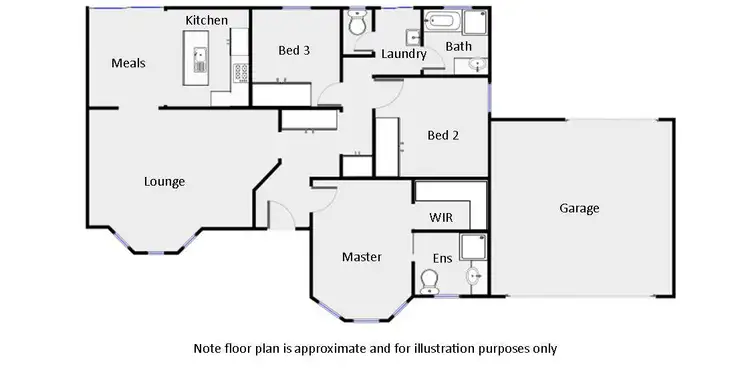 Floorplan of Homely house listing, 4 Cabernet Court, Mildura VIC 3500