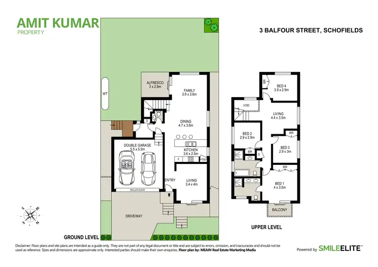 Floorplan of Homely house listing, 3 Balfour Street, Schofields NSW 2762