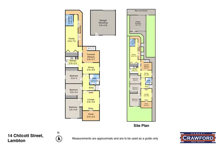 Floorplan of Homely house listing, 14 Chilcott Street, Lambton NSW 2299