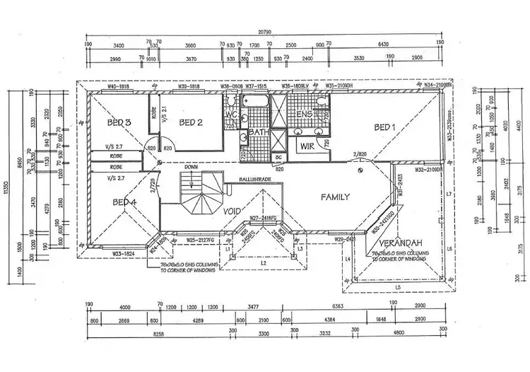 Floorplan of Homely house listing, 1 Jordan Avenue, Lammermoor QLD 4703