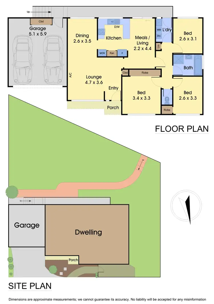 Floorplan of Homely house listing, 3/93 Nell Street, Greensborough VIC 3088