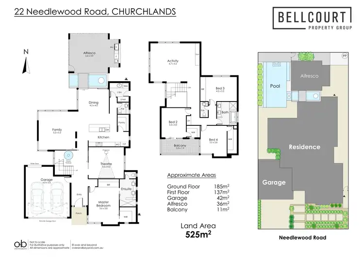 Floorplan of Homely house listing, 22 Needlewood Road, Churchlands WA 6018