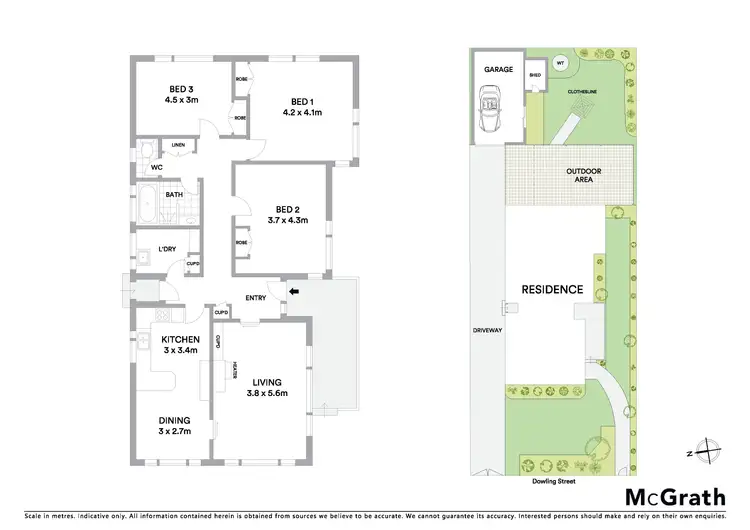 Floorplan of Homely house listing, 230 Dowling Street, Wendouree VIC 3355