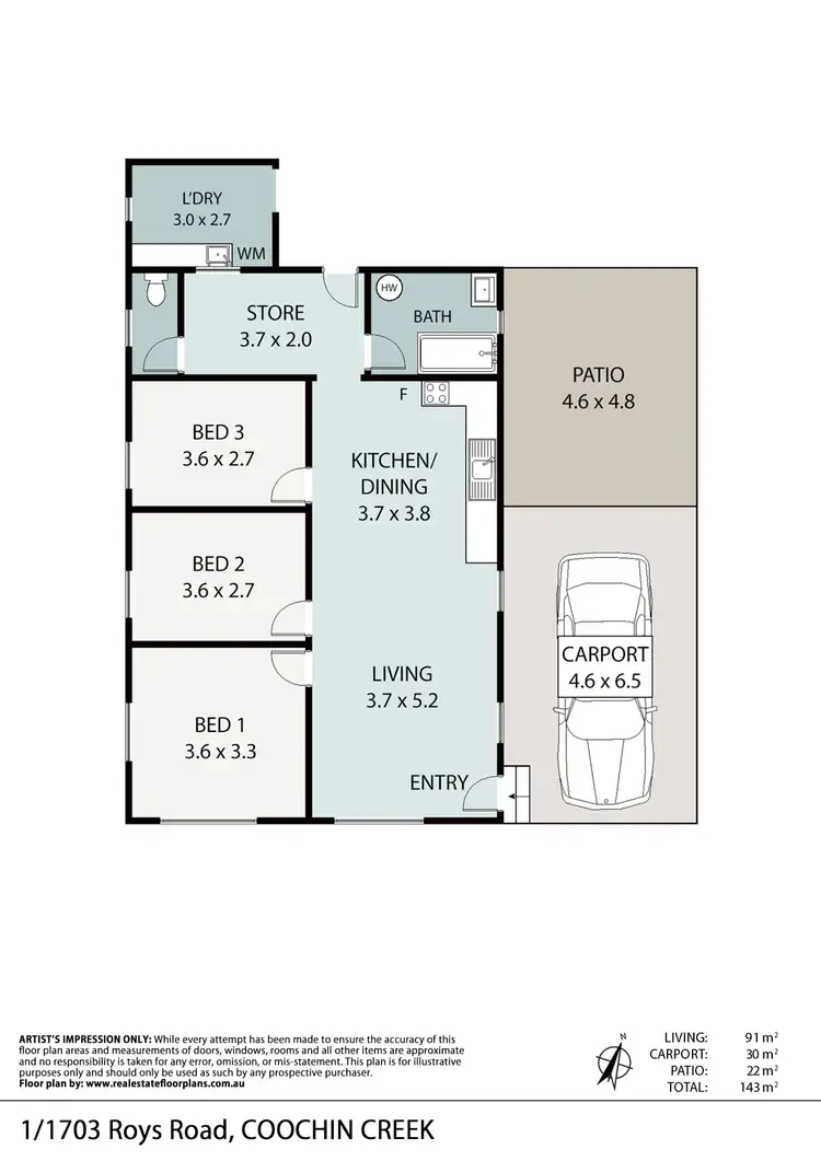 Floorplan of Homely rural property listing, 1703 Roys Road, Coochin Creek QLD 4519