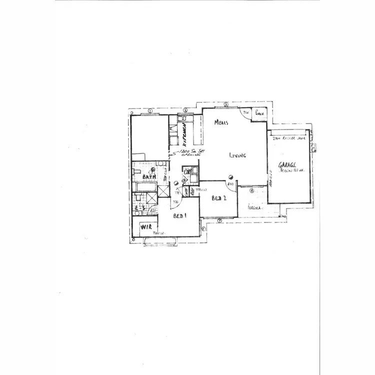 Floorplan of Homely villa listing, 2/200 Macleans Point Road, Sanctuary Point NSW 2540