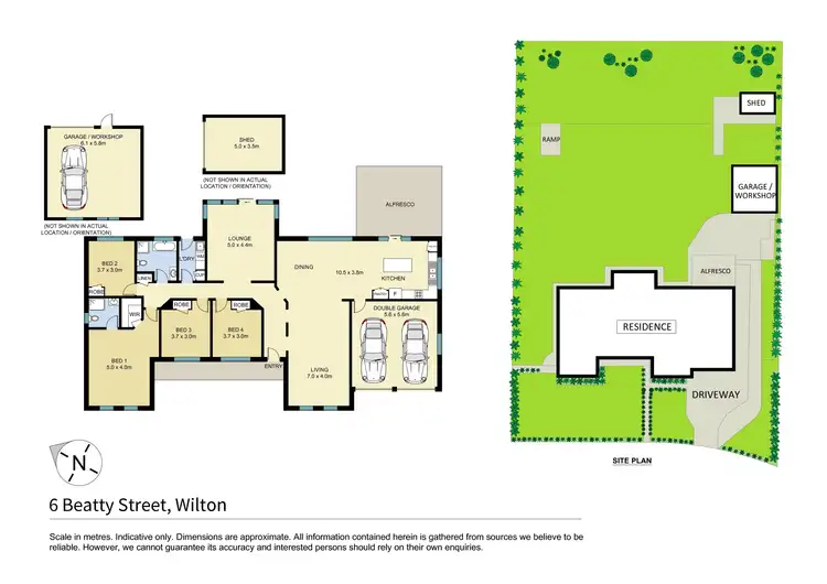 Floorplan of Homely house listing, 6 Beatty Street, Wilton NSW 2571