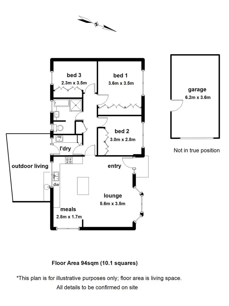 Floorplan of Homely house listing, 16 Woodlands Crescent, Narre Warren VIC 3805