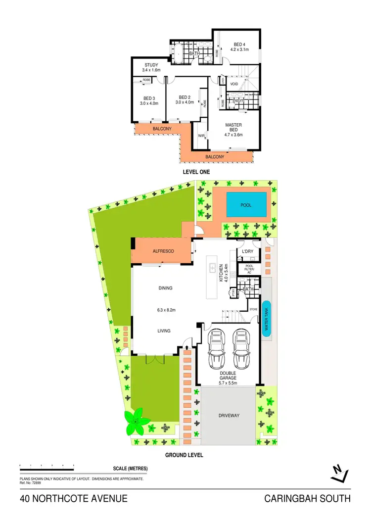 Floorplan of Homely house listing, 40 Northcote Avenue, Caringbah South NSW 2229